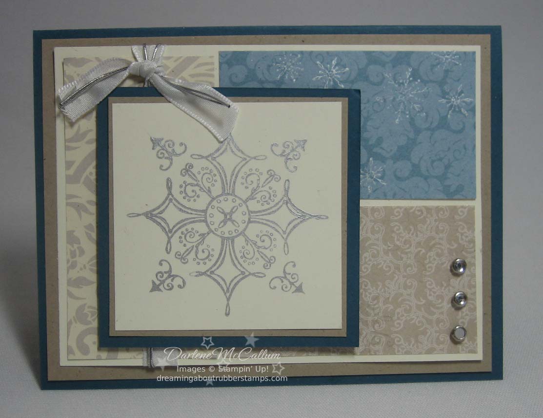 Stampin' Up! Serene Snowflakes 
