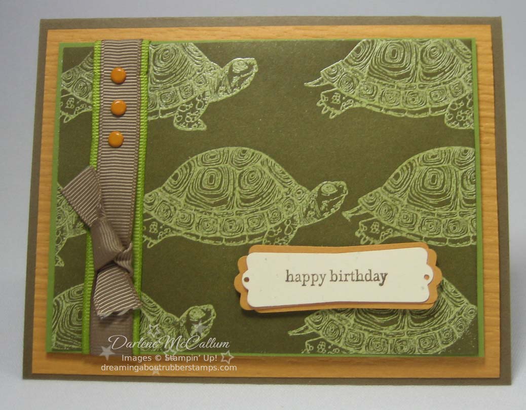 Stampin up natures nest