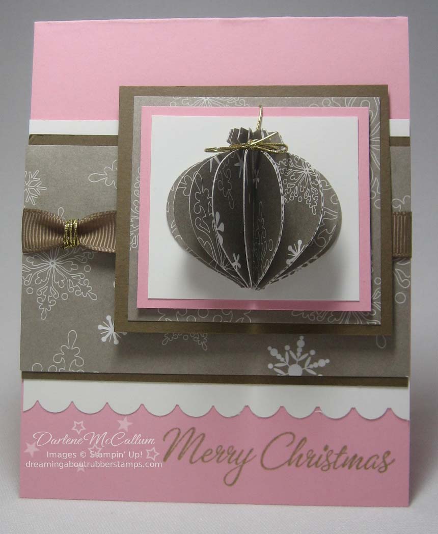 Stampin Up Four the Holidays
