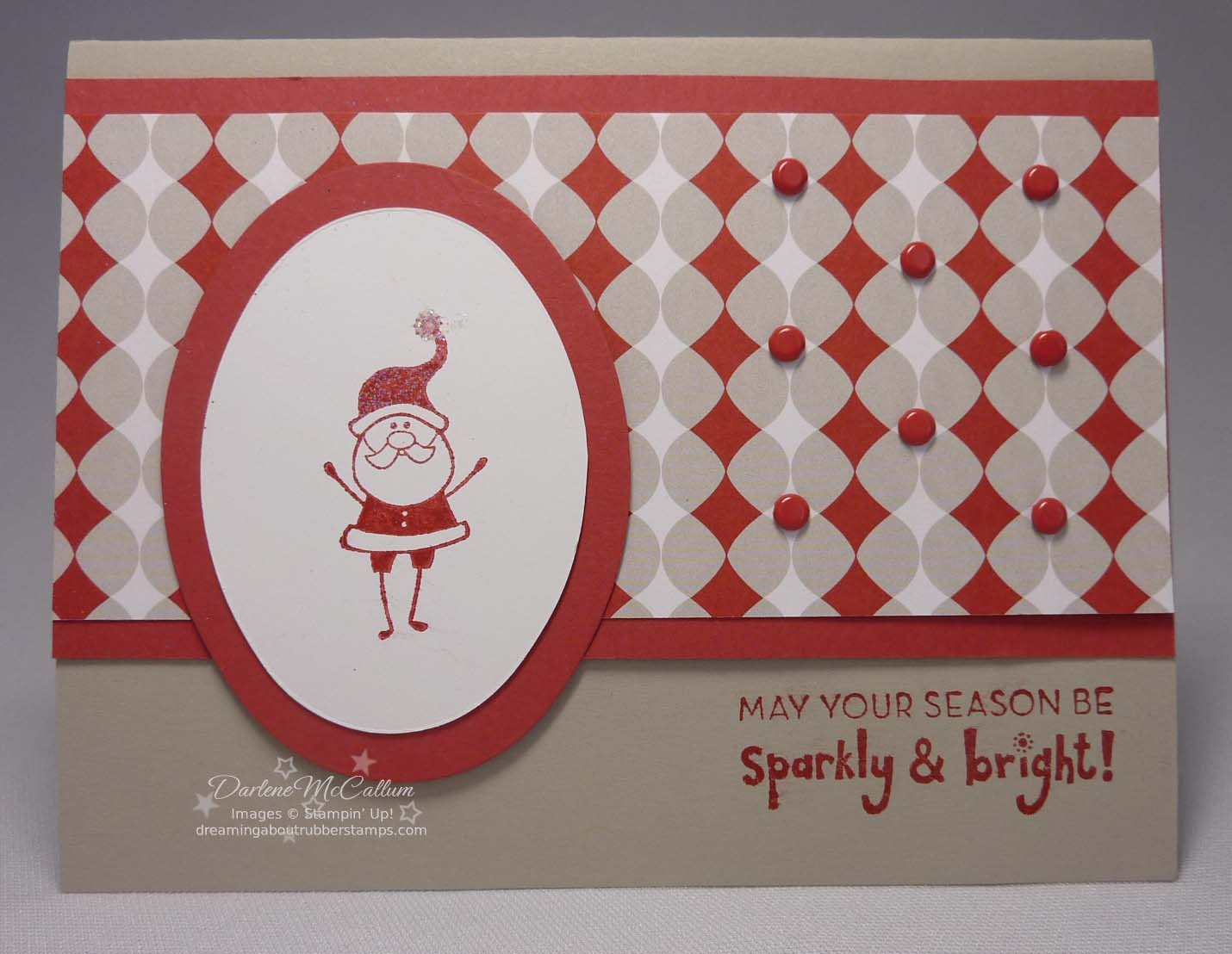 Sparkly & Bright Christmas Card