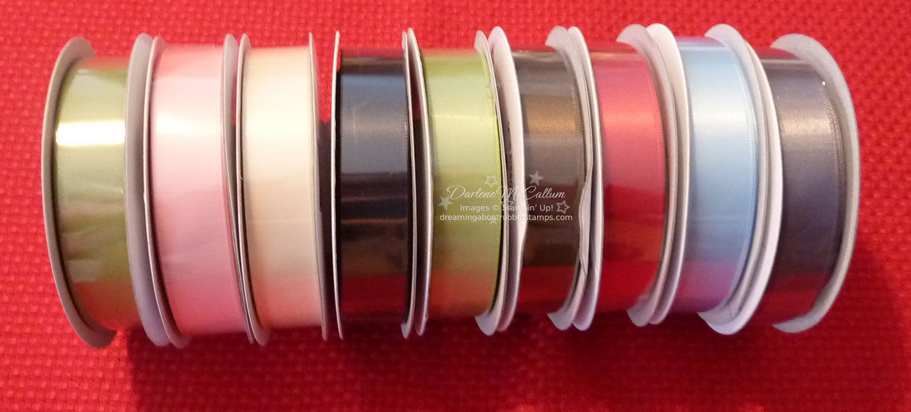 Stampin Up Satin Ribbon 