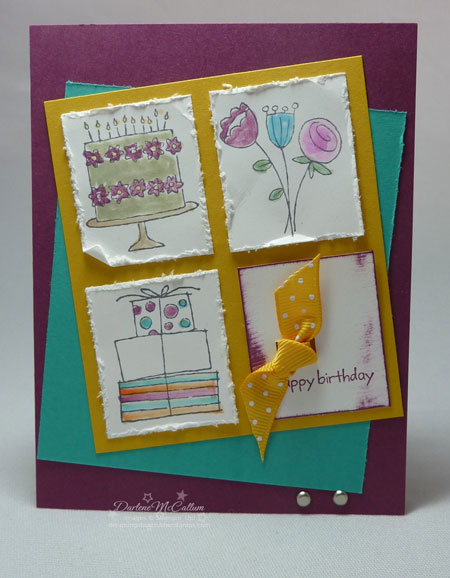 Stampin up Happy Moments