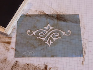 Stampin' Up! Elegant Trio Stencil