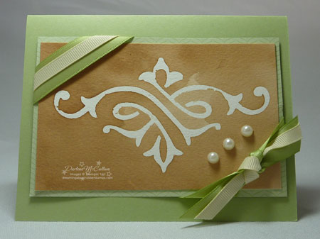 Stampin' Up! Elegant Trio Stencil