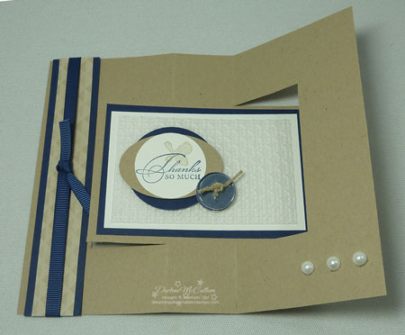 Watercolor Trio Swing Card