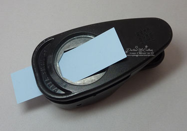 Stampin Up Tag Punch