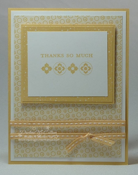 Stampin Up Very Thankful