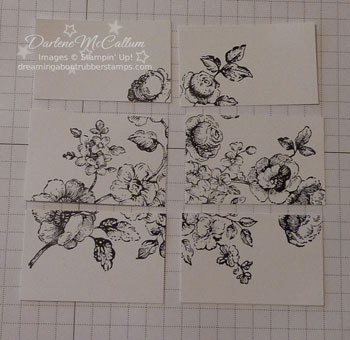 Stampin Up Faux Dominos #2