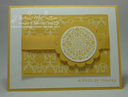 Stampin Up Artistic Etchings