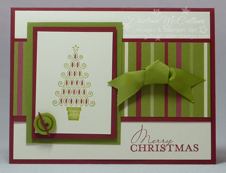 Stampin Up Contempo Christmas
