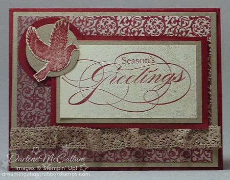 Stampin Up Peaceful Season