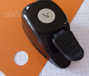 Stampin Up 3/4" Circle Punch