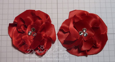 Satin Ribbon Flowers