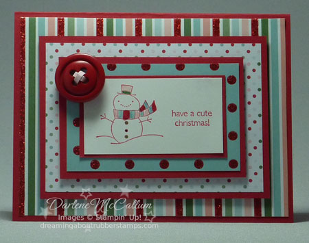 Stampin Up A Cute Christmas Set