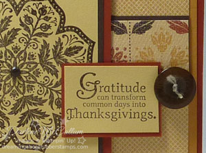 Stampin Up Days of Gratitude