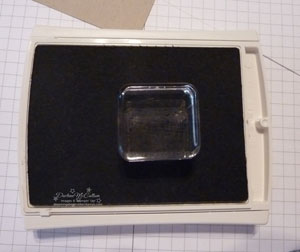Shadow Stamping with Clear Blocks Step 2