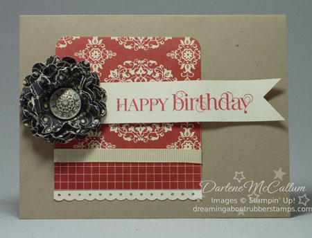Stampin Up Love Letter #1
