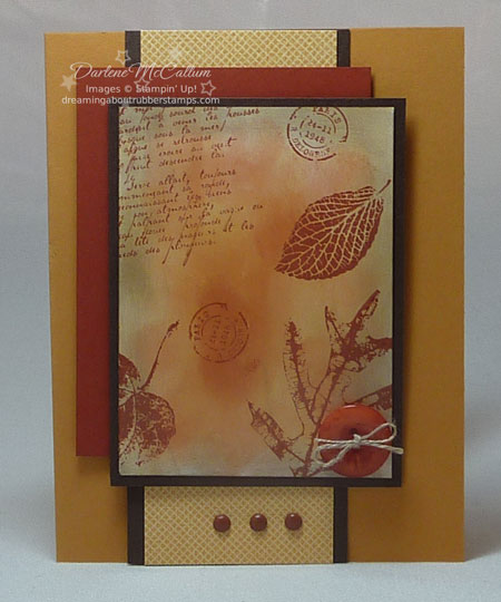 Stampin Up French Foliage