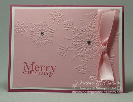 Stampin Up Canada Northern Flurry Card