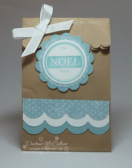 Stampin Up Canada Gifted Lunch Sack