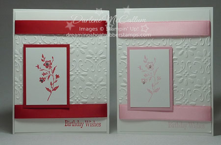 Stampin Up Canada Birthday Cards