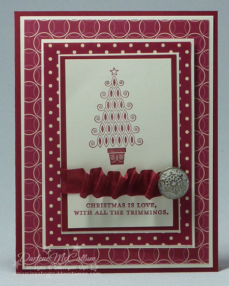 Stampin Up Canada Contempo Christmas