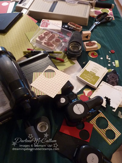 My Messy Stampin' Up! Workspace
