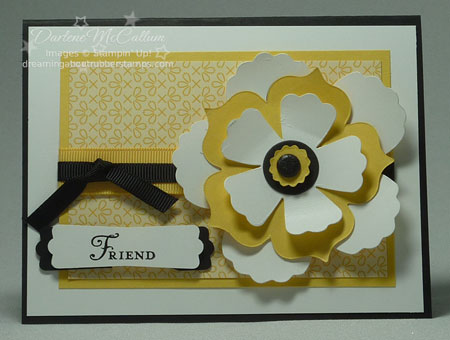 Fun Flowers Bigz Die Card