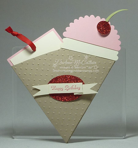 Petal Cone Bigz Die Birthday Card