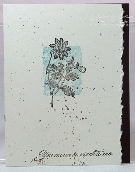Blessed Mother Shadow Card 