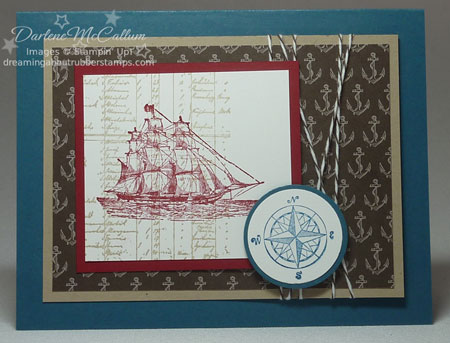 The Open Sea Stamp Set Card 