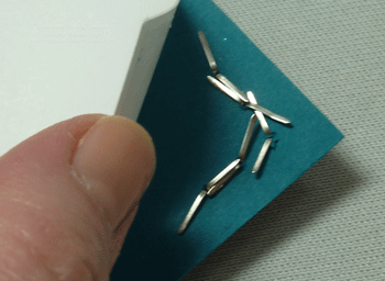 How to Cover Up Brads Inside A Card