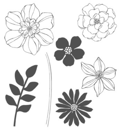 Secret Garden Stamp Set 